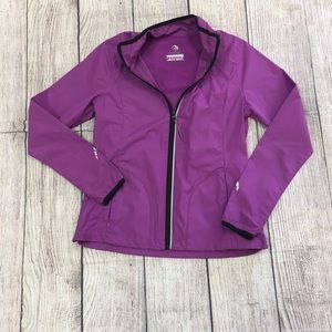 ❤MPG Purple  Black Active wear jacket SZ Small